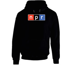 Npr New York Public Radio Black Hooded Sweatshirt Hoodie Npr New York Public Radio Black Hooded Sweatshirt Hoodie