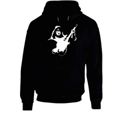 Ace Frehley 2 260817 B Black Hooded Sweatshirt Hoodie Ace Frehley 2 260817 B Black Hooded Sweatshirt Hoodie