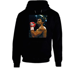 Manny Pacquiao Champion Welterweight Professional Boxer Black Hooded Sweatshirt Hoodie Manny Pacquiao Champion Welterweight Professional Boxer Black Hooded Sweatshirt Hoodie