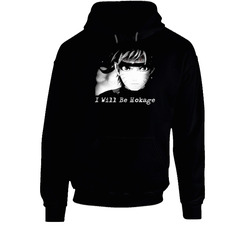 Naruto Anime Manga I Will Be Hokage Black Hooded Sweatshirt Hoodie