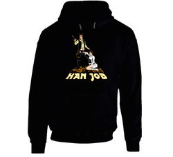 Hand Job Han Solo Black Hooded Sweatshirt Hoodie