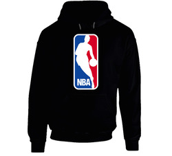 Nba Black Black Hooded Sweatshirt Hoodie