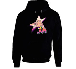 Jem Black Hooded Sweatshirt Hoodie Jem Black Hooded Sweatshirt Hoodie