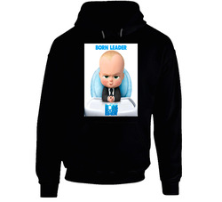 Boss Baby Movie Black Hooded Sweatshirt Hoodie Boss Baby Movie Black Hooded Sweatshirt Hoodie