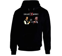 Han Solo Vs Snake Plissken Black Hooded Sweatshirt Hoodie Han Solo Vs Snake Plissken Black Hooded Sweatshirt Hoodie