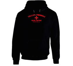 Teller Morrow Auto Repair Black Hooded Sweatshirt Hoodie Teller Morrow Auto Repair Black Hooded Sweatshirt Hoodie