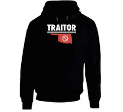 Texas Tech Baker Mayfield Traitor College Football Sports Black Hooded Sweatshirt Hoodie