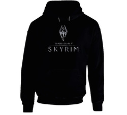 Das Skyrim Ds9jfdf Black Hooded Sweatshirt Hoodie Das Skyrim Ds9jfdf Black Hooded Sweatshirt Hoodie