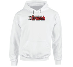 Cleveland Crunch Major League Indoor Soccer Club Logo Hooded Sweatshirt Hoodie Cleveland Crunch Major League Indoor Soccer Club Logo Hooded Sweatshirt Hoodie