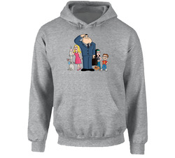 American Dad Tv Show Hooded Sweatshirt Hoodie American Dad Tv Show Hooded Sweatshirt Hoodie