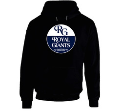 Boston Royal Giants Negro Baseball League Team Retro Hooded Sweatshirt Hoodie Boston Royal Giants Negro Baseball League Team Retro Hooded Sweatshirt Hoodie