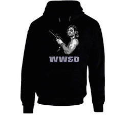 Snake Plissken Escape From Ny Retro Wwsd Hooded Sweatshirt Hoodie Snake Plissken Escape From Ny Retro Wwsd Hooded Sweatshirt Hoodie