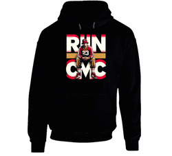 Run Cmc Christian Mccaffrey Fan Hooded Sweatshirt Hoodie Run Cmc Christian Mccaffrey Fan Hooded Sweatshirt Hoodie
