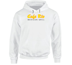 Cafe Rio Mexican Grill Food Restaurant Logo Hooded Sweatshirt Hoodie