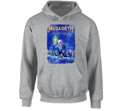 Megadeth Rust In Peace Heavy Metal Music Band Hooded Sweatshirt Hoodie Megadeth Rust In Peace Heavy Metal Music Band Hooded Sweatshirt Hoodie