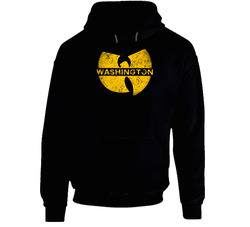 Washington W Word Cool Wutang Logo Parody Hooded Sweatshirt Hoodie Washington W Word Cool Wutang Logo Parody Hooded Sweatshirt Hoodie