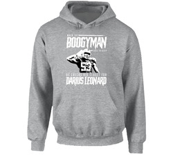 Boogyman Sleeps He Checks For Darius Leonard Football Hooded Sweatshirt Hoodie Boogyman Sleeps He Checks For Darius Leonard Football Hooded Sweatshirt Hoodie