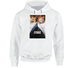 Titanic Retro 90s Vintage Design Distressed Look Hooded Sweatshirt Hoodie Titanic Retro 90s Vintage Design Distressed Look Hooded Sweatshirt Hoodie