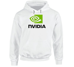Nvidia Corporation Nasdaq Company Logo Employee Fan Hooded Sweatshirt Hoodie Nvidia Corporation Nasdaq Company Logo Employee Fan Hooded Sweatshirt Hoodie