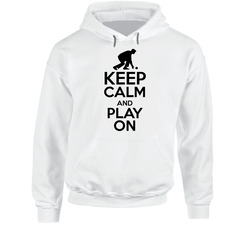 Keep Calm And Play On Lawn Bowling Hooded Sweatshirt Hoodie Keep Calm And Play On Lawn Bowling Hooded Sweatshirt Hoodie