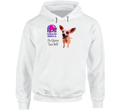 Yo Quiero Taco Bell Fast Food Mascot Hooded Sweatshirt Hoodie