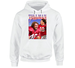 Pat Tillman 90s Style Hooded Sweatshirt Hoodie Pat Tillman 90s Style Hooded Sweatshirt Hoodie