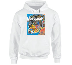 Basquiat Artist Abstract Portrait Fan Hooded Sweatshirt Hoodie Basquiat Artist Abstract Portrait Fan Hooded Sweatshirt Hoodie