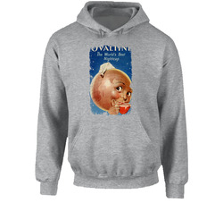 Ovaltine Worlds Best Night Cap Retro Drink Hooded Sweatshirt Hoodie