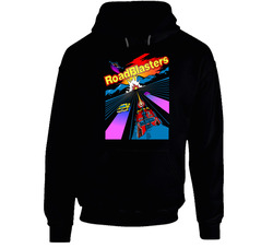 Roadblasters Video Game Retro 80s Hooded Sweatshirt Hoodie Roadblasters Video Game Retro 80s Hooded Sweatshirt Hoodie