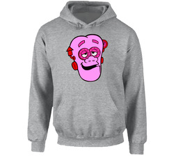 Franken Berry Cereal Mascot Hooded Sweatshirt Hoodie Franken Berry Cereal Mascot Hooded Sweatshirt Hoodie