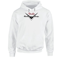 Fender Custom Shop Logo Hooded Sweatshirt Hoodie Fender Custom Shop Logo Hooded Sweatshirt Hoodie