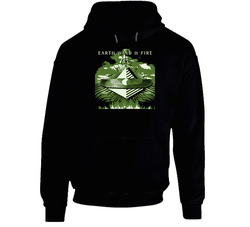 Earth Wind & Fire in green JOE Hooded Sweatshirt Hoodie Earth Wind & Fire in green JOE Hooded Sweatshirt Hoodie