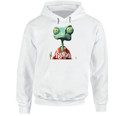 Rango Animated Movie 2011 Johnny Depp Hooded Sweatshirt Hoodie Rango Animated Movie 2011 Johnny Depp Hooded Sweatshirt Hoodie