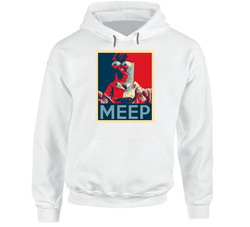 Beaker Meep Muppets Hope Poster Tv Show Fan Parody Hooded Sweatshirt Hoodie Beaker Meep Muppets Hope Poster Tv Show Fan Parody Hooded Sweatshirt Hoodie