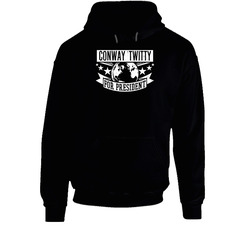 Conway Twitty For President Country Music Hall Of Fame Hooded Sweatshirt Hoodie Conway Twitty For President Country Music Hall Of Fame Hooded Sweatshirt Hoodie
