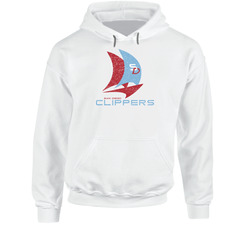 San Diego Clippers Vintage Distressed Basketball Hooded Sweatshirt Hoodie San Diego Clippers Vintage Distressed Basketball Hooded Sweatshirt Hoodie