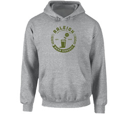 Raleigh Beer Garden North Carolina Cool Brewery Alcohol Logo Hooded Sweatshirt Hoodie Raleigh Beer Garden North Carolina Cool Brewery Alcohol Logo Hooded Sweatshirt Hoodie