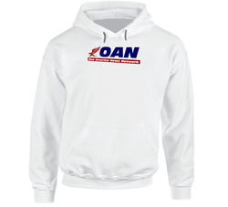 Oan One America News Network Hooded Sweatshirt Hoodie Oan One America News Network Hooded Sweatshirt Hoodie
