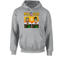 Tatis Je Machado Baseball Jam Stats Hooded Sweatshirt Hoodie Tatis Je Machado Baseball Jam Stats Hooded Sweatshirt Hoodie