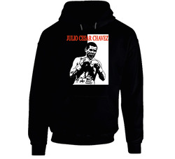 Julio Cesar Chavez Boxing Legend Hooded Sweatshirt Hoodie Julio Cesar Chavez Boxing Legend Hooded Sweatshirt Hoodie