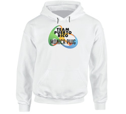 Monica Puig Puerto Rico Rio Olympics 2016 Logo Hooded Sweatshirt Hoodie Monica Puig Puerto Rico Rio Olympics 2016 Logo Hooded Sweatshirt Hoodie
