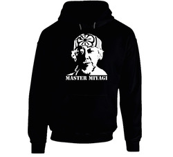 Mr Miyagi Karate Kid Movie Hooded Sweatshirt Hoodie Mr Miyagi Karate Kid Movie Hooded Sweatshirt Hoodie