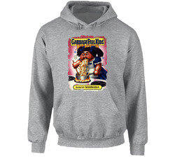 Garbage Pail Kids Barfin Barbara Hooded Sweatshirt Hoodie Garbage Pail Kids Barfin Barbara Hooded Sweatshirt Hoodie
