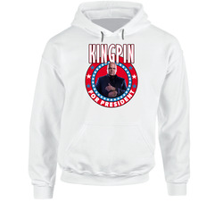 Wilson Fisk The Kingpin Daredevil For President Tv Show Villain Fan Hooded Sweatshirt Hoodie