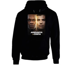 Israel Adesanya Vs Paulo Costa Mma Fight Match Sports Hooded Sweatshirt Hoodie