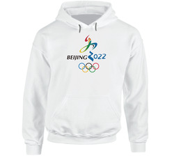 Beijing Winter Olympics 2022 Olympics Logo World Olympiad Hooded Sweatshirt Hoodie