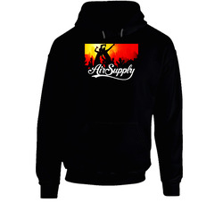 Air Supply 80s Music Group Hooded Sweatshirt Hoodie