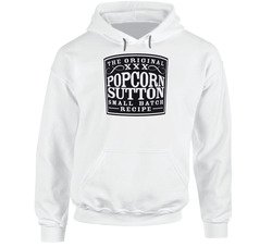 Popcorn Sutton Small Batch Moonshine Whiskey Label Logo Hooded Sweatshirt Hoodie Popcorn Sutton Small Batch Moonshine Whiskey Label Logo Hooded Sweatshirt Hoodie