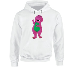 Barney The Dinosaur Kids Hooded Sweatshirt Hoodie Barney The Dinosaur Kids Hooded Sweatshirt Hoodie