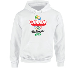 Canada Rio 2016 Summer Olympic Games Sports Fan Hooded Sweatshirt Hoodie Canada Rio 2016 Summer Olympic Games Sports Fan Hooded Sweatshirt Hoodie